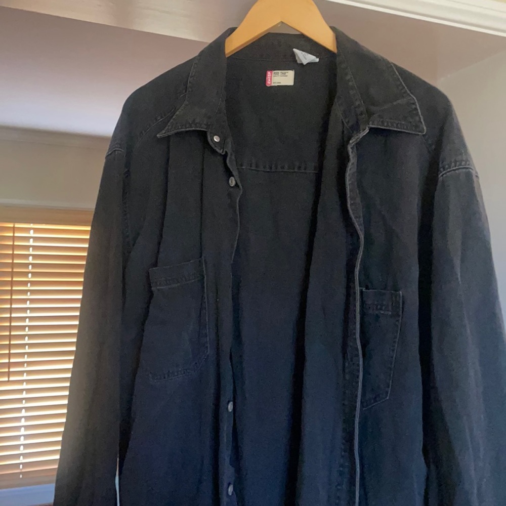 Long sleeve jean Levi button up